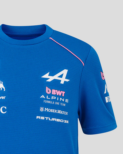 Official Junior Driver Personalised Formula One Team Set Up T-Shirt