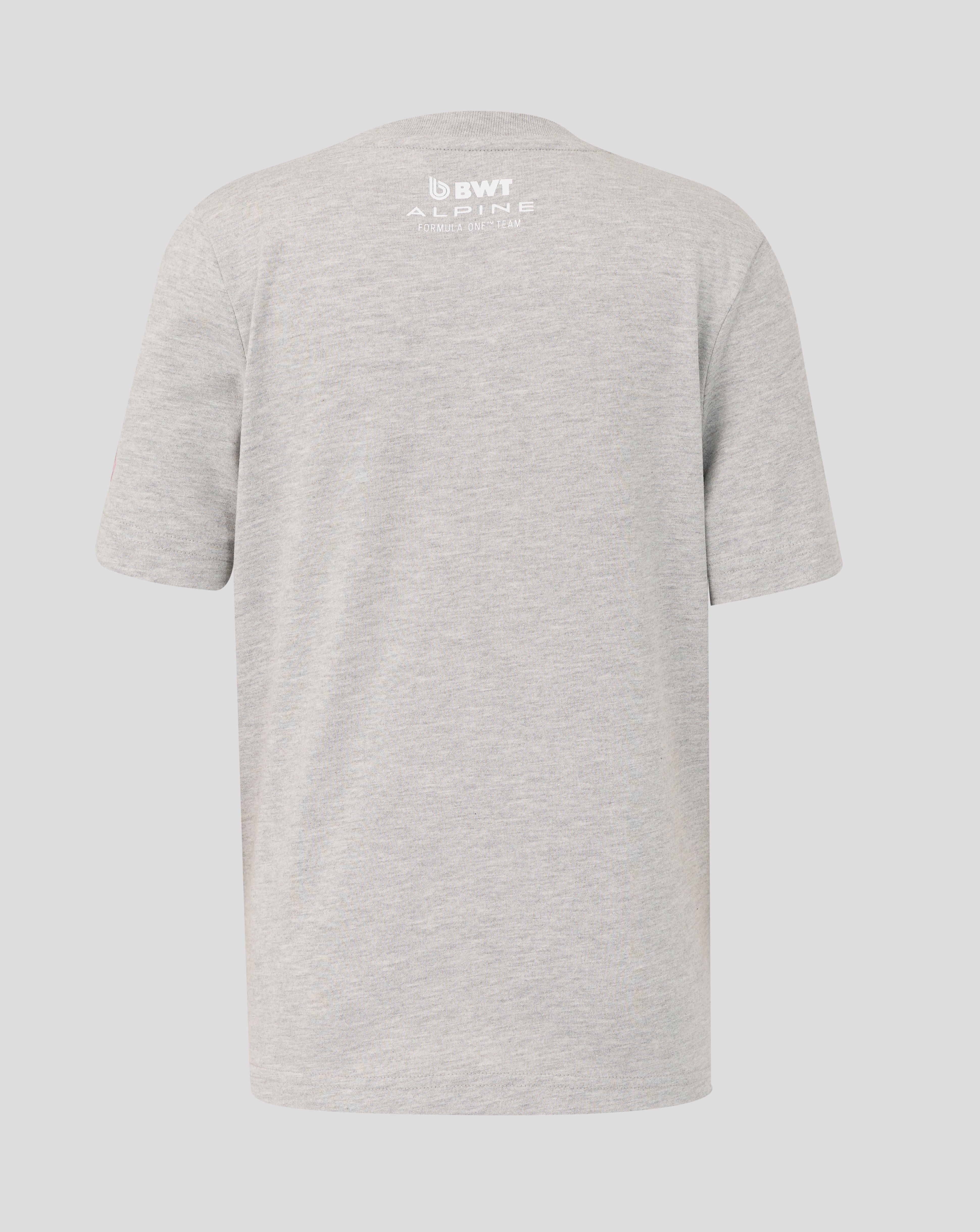 T-shirt graphique Junior coupe classique – Gris chiné