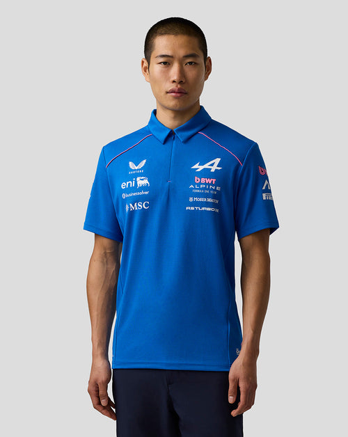 Official Men’s BWT Alpine Formula One Team Polo Shirt