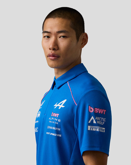 Official Men’s BWT Alpine Formula One Team Polo Shirt