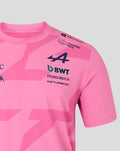 BWT Alpine Formula One Team Men's Official Driver T-Shirt - Pink