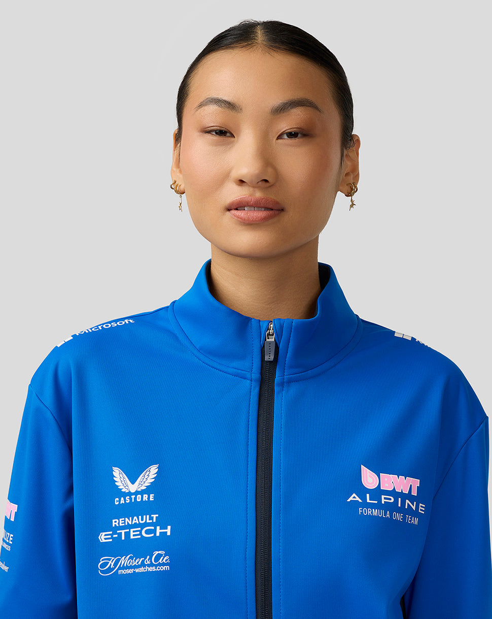 BWT Alpine Formula One Team’s Official Soft Shell Jacket - Lapis Blue