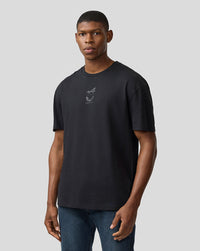 BWT Alpine Formula One Team Unisex Dual Brand Black on Black T-Shirt