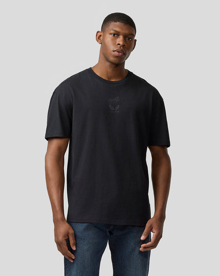 BWT Alpine Formula One Team Unisex Dual Brand Black on Black T-Shirt