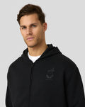 BWT Alpine Formula One Team Unisex Dual Brand Dual Brand Black on Black Zipped Hoodie