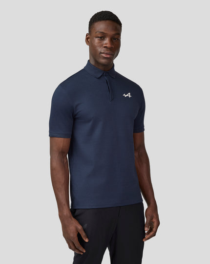 Alpine Unisex Core Essentials Polo Shirt - Black Iris