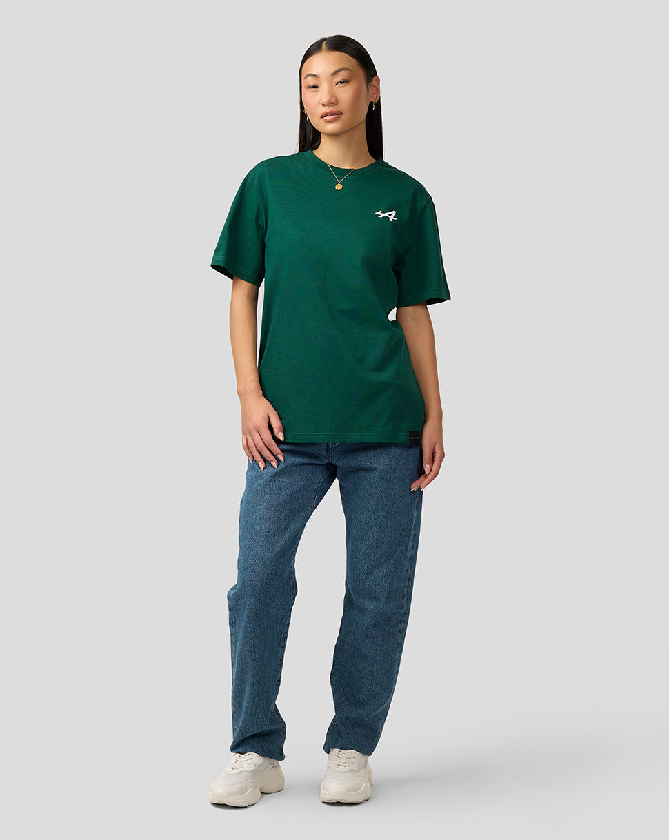 Alpine Unisex Graphic T-Shirt - Botanical Green