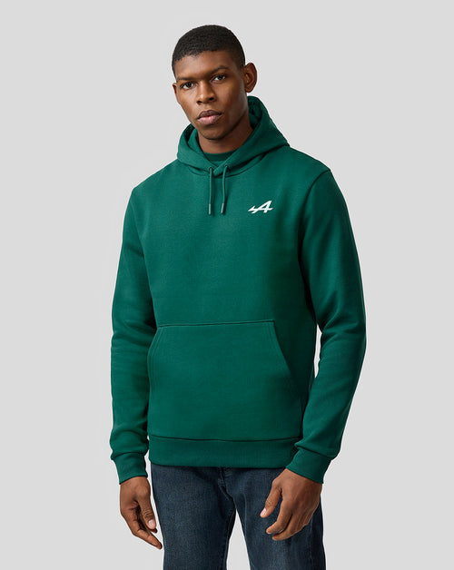 Alpine Unisex Graphic Hoodie - Botanical Green