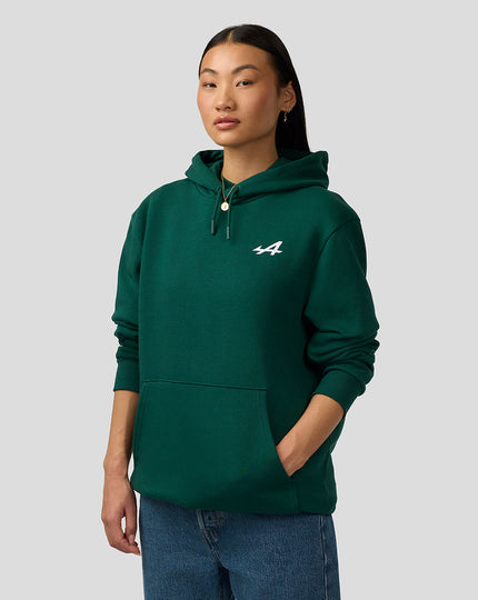 Alpine Unisex Graphic Hoodie - Botanical Green