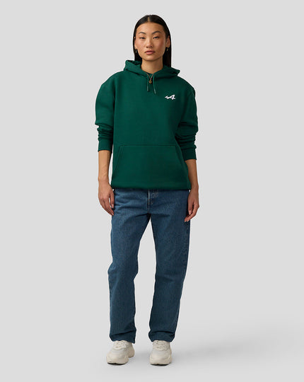 Alpine Unisex Graphic Hoodie - Botanical Green
