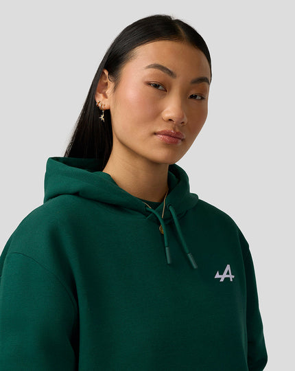 Alpine Unisex Graphic Hoodie - Botanical Green