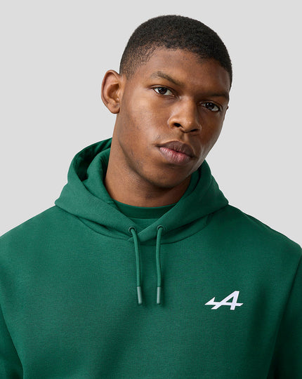 Alpine Unisex Graphic Hoodie - Botanical Green