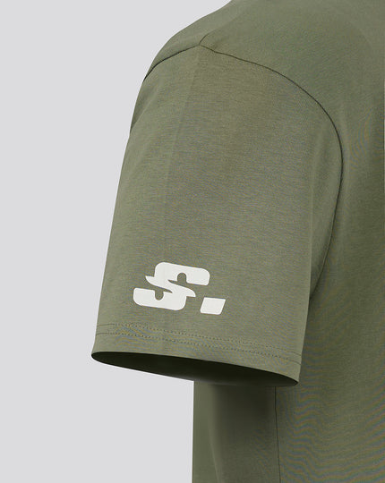 BWT ALPINE FORMULA ONE TEAM SILVERSTONE OVERSIZED T-SHIRT UNISEX - GREEN