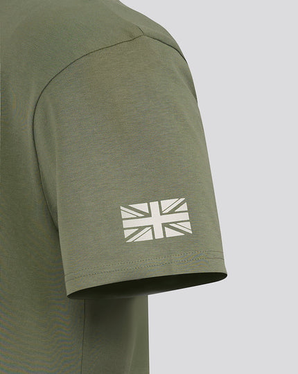 BWT ALPINE FORMULA ONE TEAM SILVERSTONE OVERSIZED T-SHIRT UNISEX - GREEN