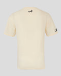 BWT Alpine Formula One Team T-Shirt Silverstone Oversized Unisexe - BEIGE