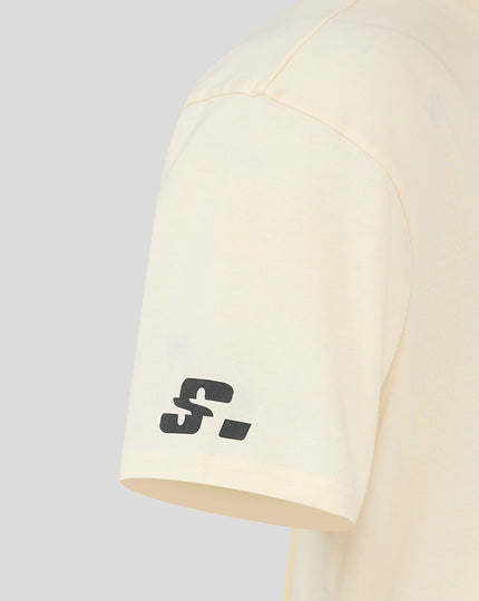 BWT ALPINE FORMULA ONE TEAM SILVERSTONE OVERSIZED T-SHIRT UNISEX - EGRET