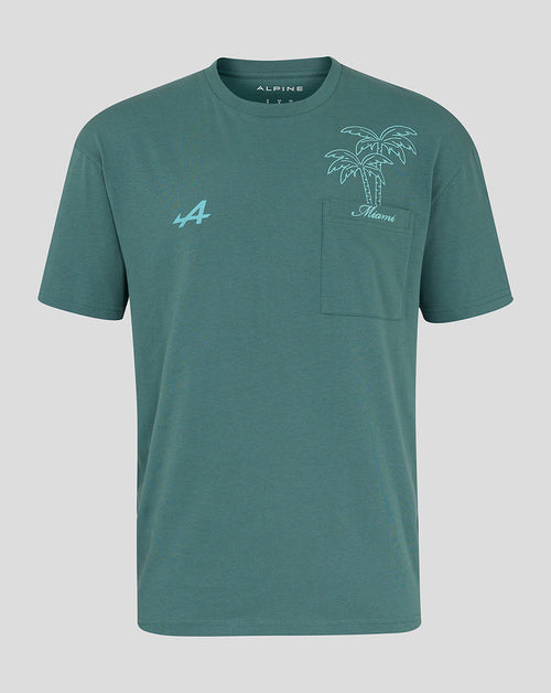 BWT Alpine Formula One Team Unisex Miami Oversized Short Sleeve T-Shirt