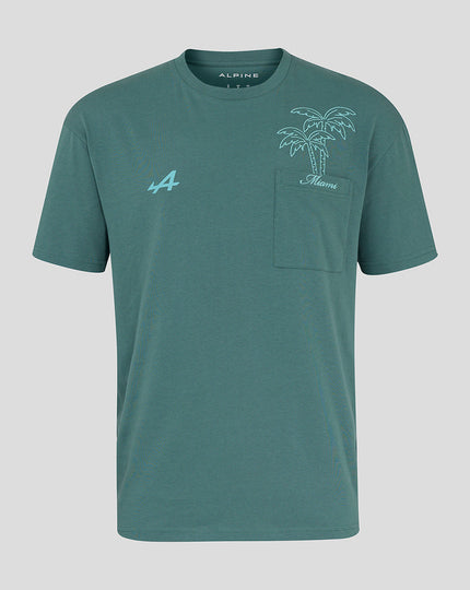 BWT Alpine Formula One Team Unisex Miami Oversized Short Sleeve T-Shirt
