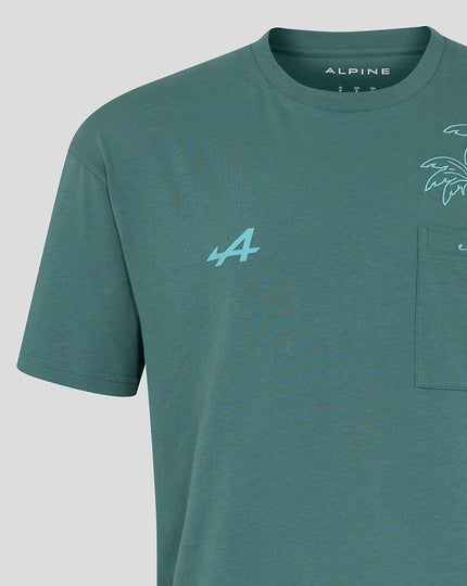 BWT Alpine Formula One Team Unisex Miami Oversized Short Sleeve T-Shirt