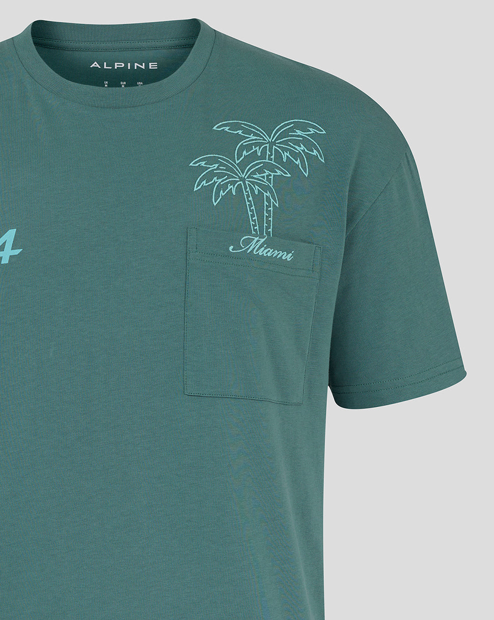 BWT Alpine Formula One Team Unisex Miami Oversized Short Sleeve T-Shirt