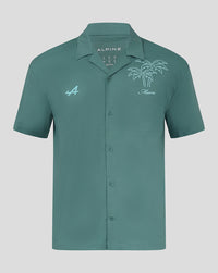 BWT Alpine Formula One Team Unisex Miami Oversized Short Sleeve Bowling Shirt