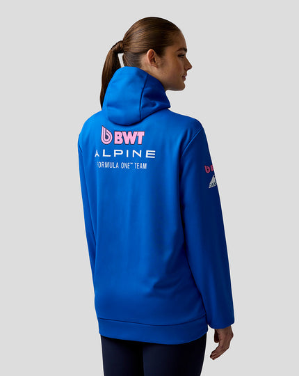 Official Unisex BWT Alpine Formula One Team Zip Hoodie