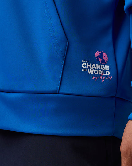 Official Unisex BWT Alpine Formula One Team Zip Hoodie