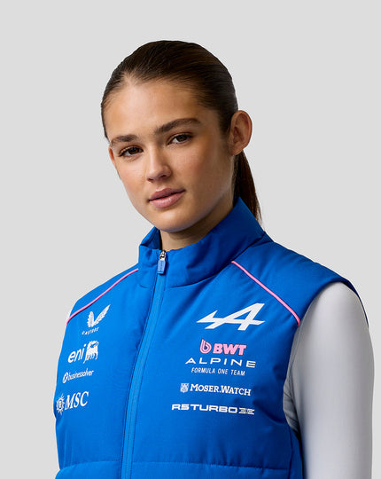 Official Unisex BWT Alpine Formula One Team Gilet