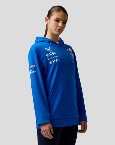 Official Unisex BWT Alpine Formula One Team Pullover Hoodie