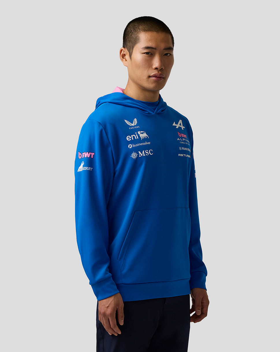 Sweat à capuche officiel unisexe Alpine Formula One Team