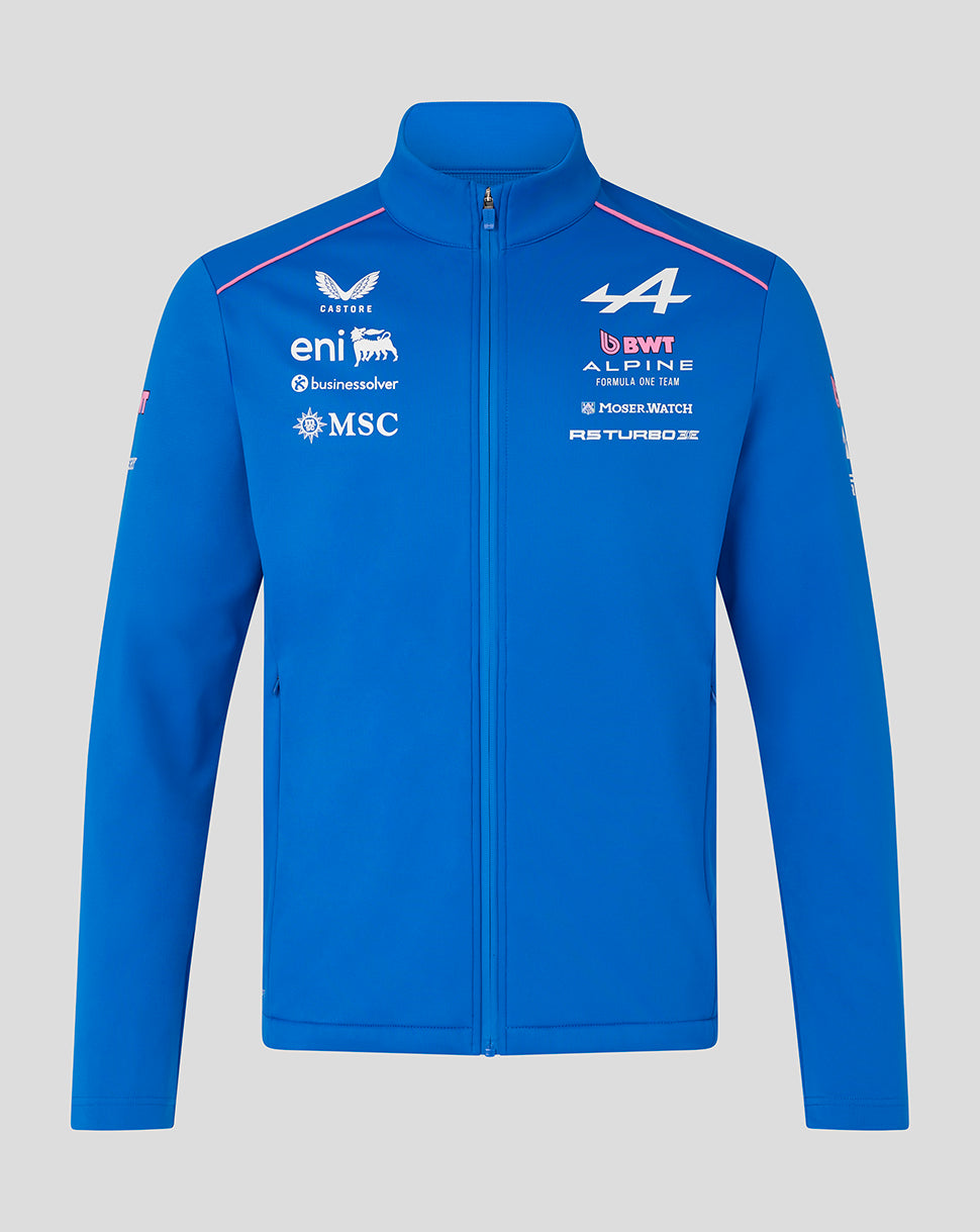 Veste Soft Shell officielle unisexe Alpine Formula One Team