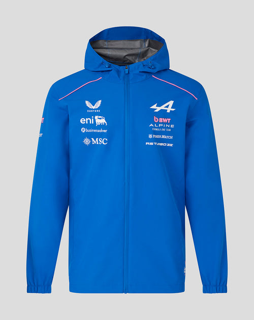 Veste de pluie officielle unisexe Alpine Formula One Team