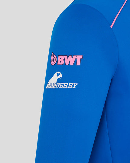Official Unisex BWT Alpine Formula One Team Quarter Zip Midlayer
