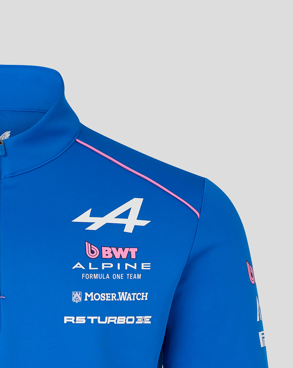 Haut zippé unisexe officiel Alpine Formula One Team