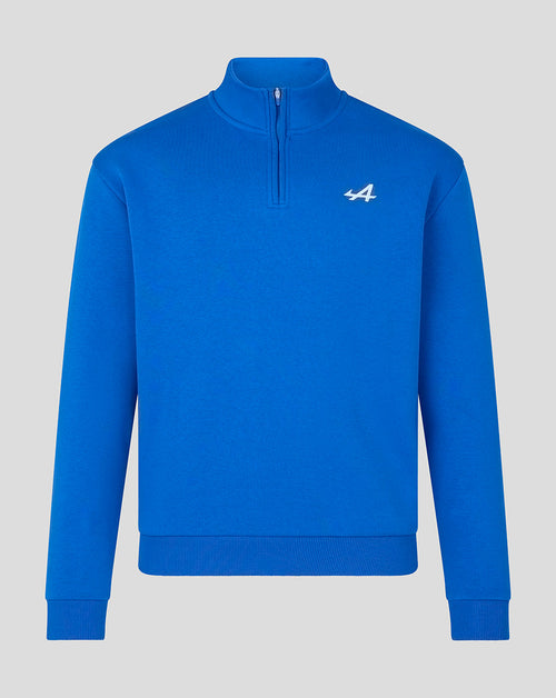 Unisex Core Quarter Zip Top – Lapis Blue