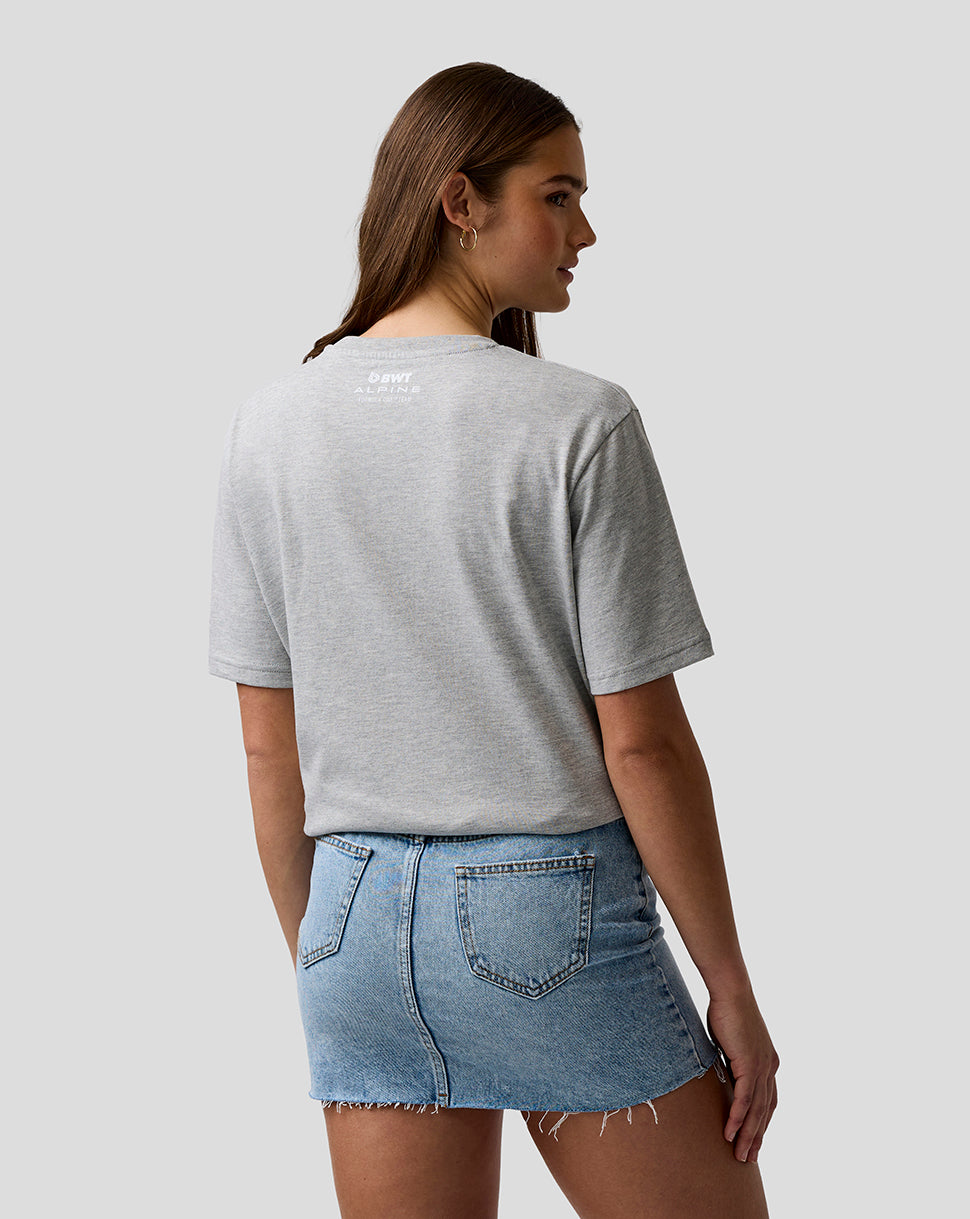 Unisex Regular Fit Graphic T-Shirt – Grey Marl