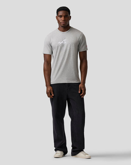 Unisex Regular Fit Graphic T-Shirt – Grey Marl