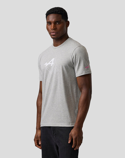 Unisex Regular Fit Graphic T-Shirt – Grey Marl