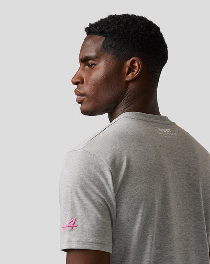 Unisex Regular Fit Graphic T-Shirt – Grey Marl