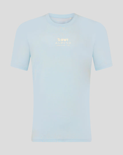 Alpine T-Shirt Décontracté Core Pilote Franco Colapinto Unisexe - Bleu